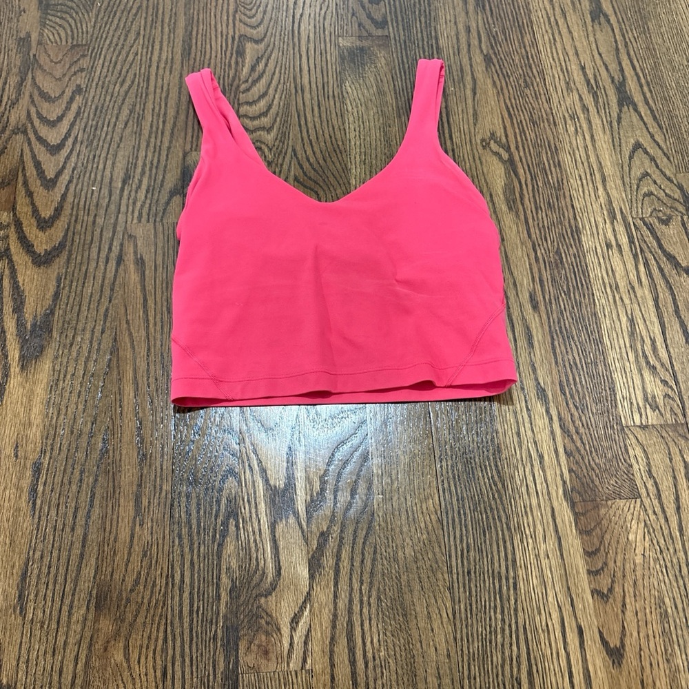 lululemon athletica Pink Crop Top